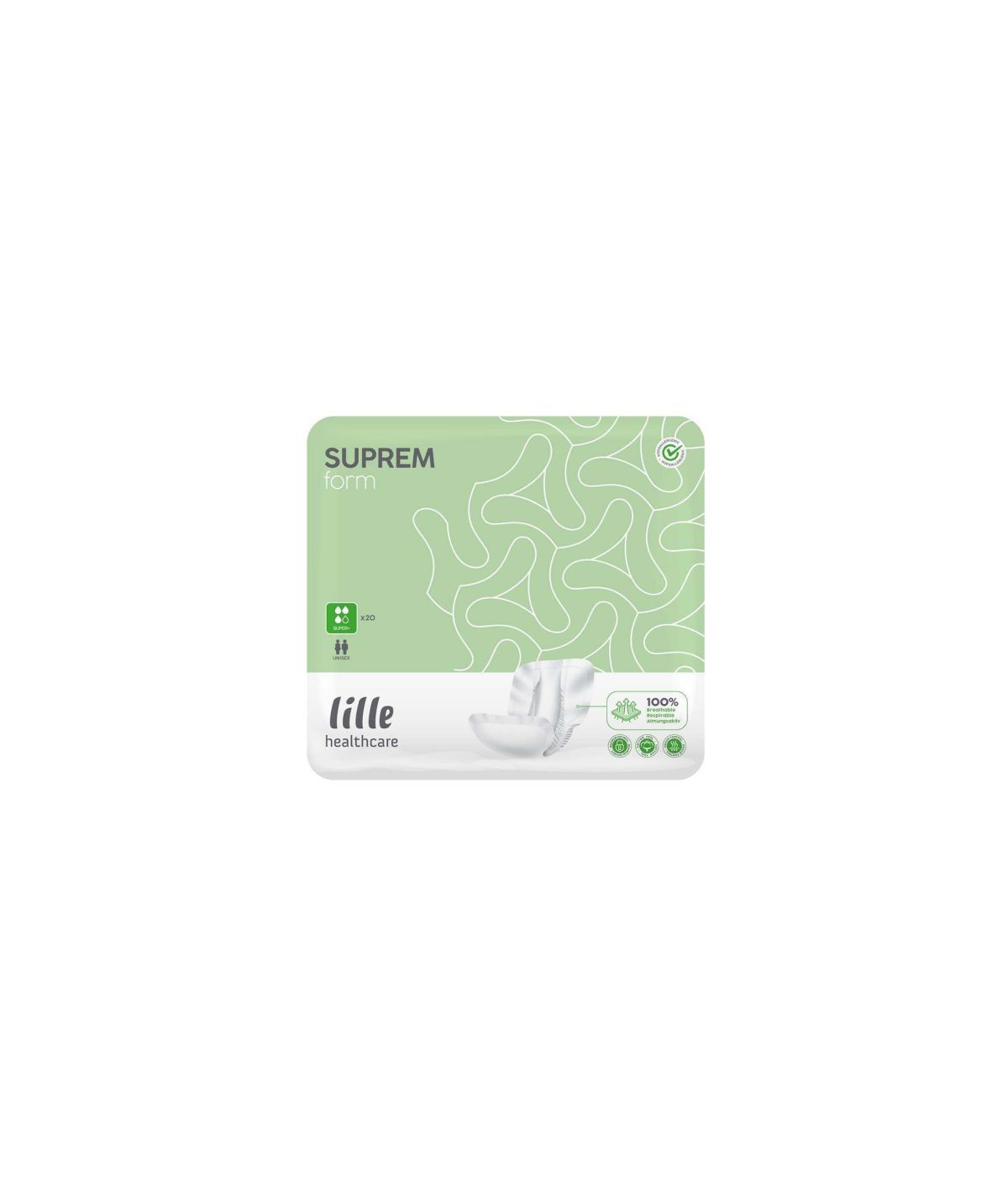 LILLE SUPREM FORM SHAPED PADS SUPER PLUS 