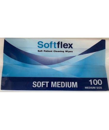 Patient Wipes Dry Softflex Soft