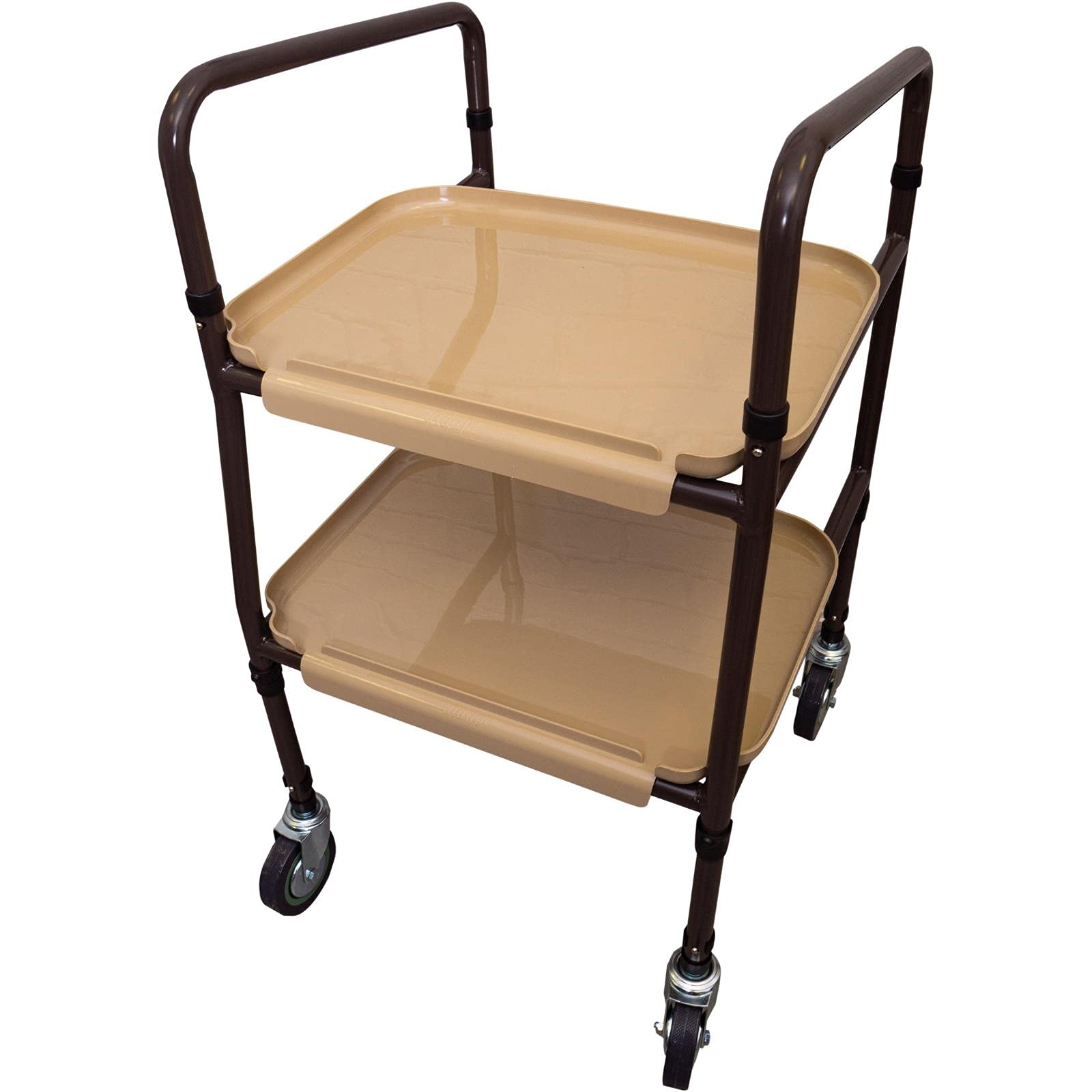 HEIGHT ADJUSTABLE STROLLEY KITCHEN TROLLEY